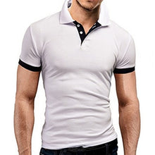 Load image into Gallery viewer, DIMUSI Men Tops Shirts Summer Fashion Men Short Sleeve Slim Polos Shirts MaleTops Tees Para Hombre Brand Clothing 5XL,YA910