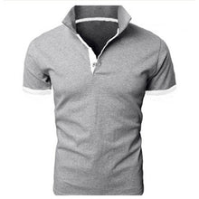 Load image into Gallery viewer, DIMUSI Men Tops Shirts Summer Fashion Men Short Sleeve Slim Polos Shirts MaleTops Tees Para Hombre Brand Clothing 5XL,YA910